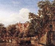 HEYDEN, Jan van der View of the Westerkerk, Amsterdam  sf oil painting reproduction